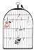 Deco 79 Unique Photo Holder as a Charming Bird Cage