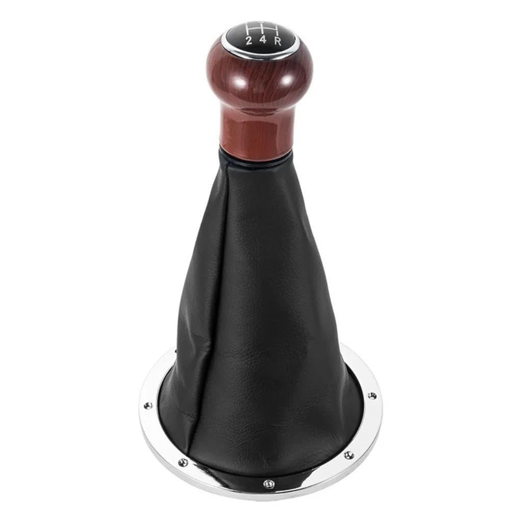 POANBCGY Shift Ball Joint 5 Speed Gear Shift Knob Lever Shifter Gaiter Boot for GOL Pointer Saveiro Parati Manual Transmission Car Accessories(A Style 5 Speed)