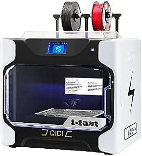 QIDI TECH i Fast FDM 3D Printer, Industrial Grade Structure, with Dual Extruder for Fast Printing, Filament Detection,5 Inch Touch Screen,Wifi Connection,Super Large Print Size 360×250×320mm