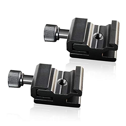 LimoStudio 2Pcs Hot Shoe Flash to Bracket/Stand Mount Adapter Trigger, AGG1623
