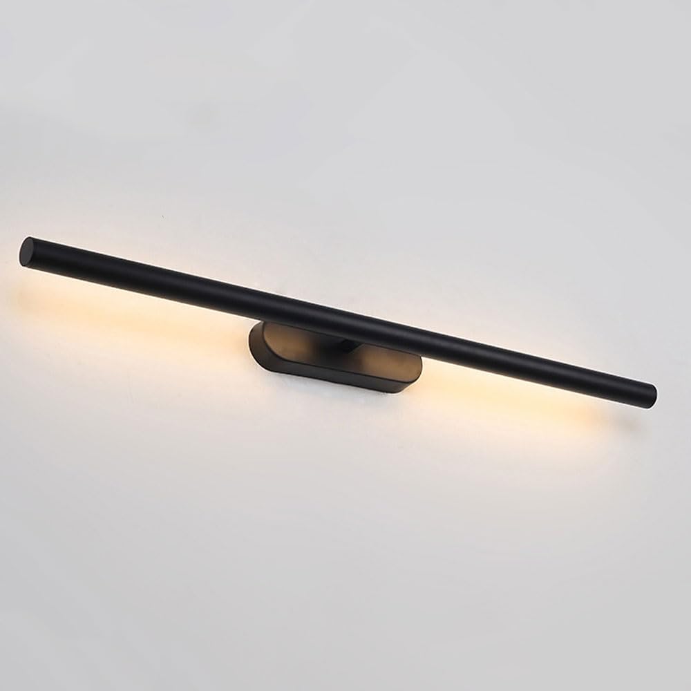 Lampa ścienna LED z lustrem, długa taśma 10 W, obracana o 360 stopni, idealna do łazienki i gabinetu