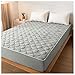 MHXY Drap Housse Grand Bonnet Hypoallergénique pour Lit Adulte Enfant Anti-Retrecissement Et Respirant (Color : Dark Gray, Size : 1.35 * 2.0cm+30cm)