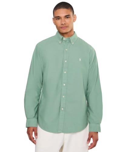 Image of POLO RALPH LAUREN Men's Classic Fit Plaid Oxford Shirt