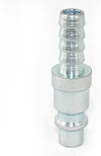 MaxLLTo Reemplazo 3/8 pulgadas de acero industrial acoplador enchufe x 3/8 pulgadas Barb Fitting para neumático interestatal CPH663