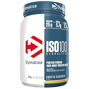 Dymatize Sport Supplementen Smooth Banana ISO 100 (900 g) Smooth Banana