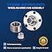Autoround Pair 518516 Front Wheel Hub Bearing Assembly Compatible with Nissan Altima 02-06 (3.5L V6) / Maxima 00-08, INFINITI I30 00-01/ I35 02-04 5 Lugs Hub Repair Kit