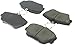 StopTech 309.05980 Sport Brake Pads with Shims and Hardware