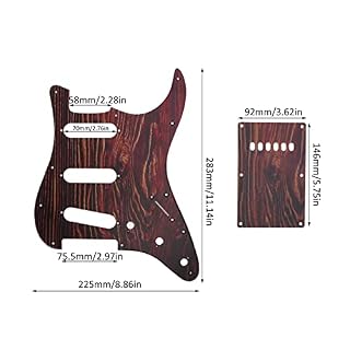 Pickguard pour guitare, plaque de protection pour guitare résistante aux interférences, 3 couches en PVC, bon blindage… - Les Beatles, Paul McCartney, John Lennon, RIngo Starr, George Harrison Pickguard pour guitare, plaque de protection pour guitare résistante aux interférences, 3 couches en PVC, bon blindage… – Image 6