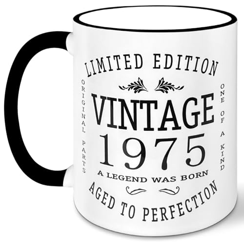 PUVAO 50th Birthday mug