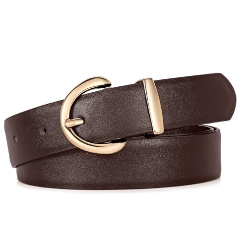 Ceinture en cuir pour femme ajustée pour valoriser vos jeans