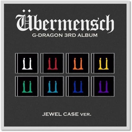 Amazon.com: G-DRAGON Übermensch [JEWEL Ver.] GD 3rd Studio Album