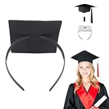 ZEYER Graduation Cap Headband, Comfortable Wear Ensuring Your Cap Stays Securely In Place Throughout Your Graduation Ceremony Caps and Keeps Hairstyle Hat Accessories for Graduates, Students 1 Pack