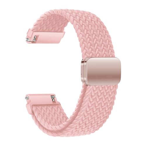 Image of ACM Watch Strap Woven Braided Magnetic 22mm compatible with Fastrack Xtreme Pro Smartwatch Adjustable Belt Band