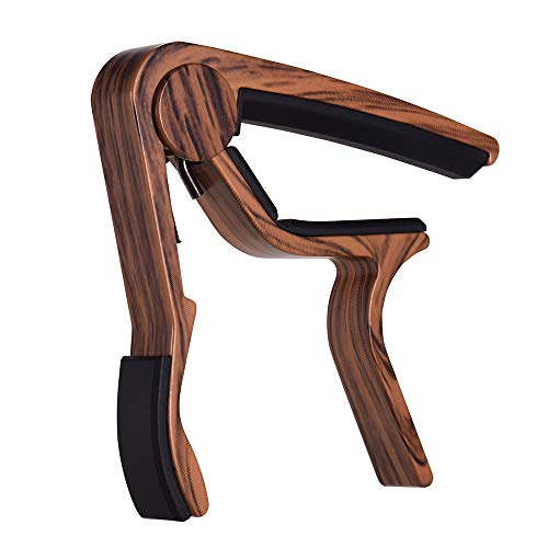 Fesjoy Capo de Guitare, Capo en métal à Grain de Bois pour Accessoires d’instruments de Musique d’accordage de Guitare… - Les Beatles, Paul McCartney, John Lennon, RIngo Starr, George Harrison Fesjoy Capo de Guitare, Capo en métal à Grain de Bois pour Accessoires d'instruments de Musique d'accordage de Guitare… – Image 6