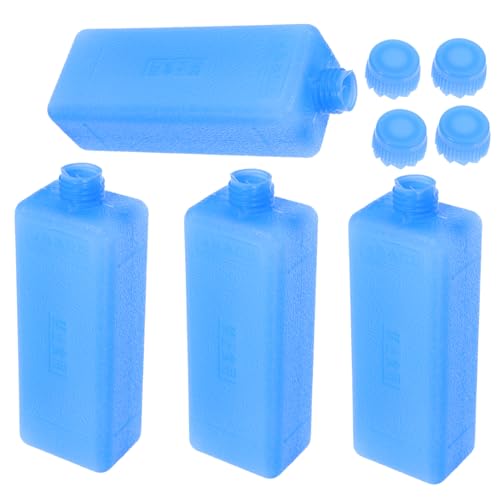 VANZACK 4pcs Ice Packs for Cooler Reusable Ice Blocks Portable Air Conditioner Freezer Blocks