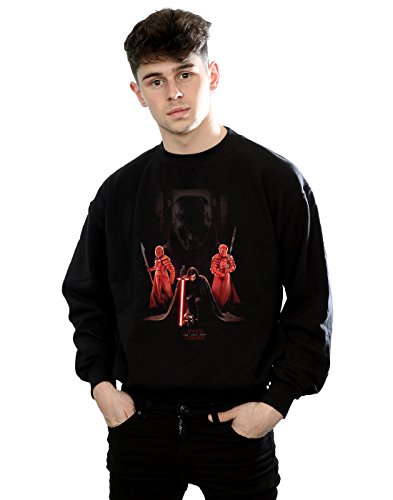 Star Wars Men's The Last Jedi Kylo Ren Kneeling Sweatshirt XX-Large Black