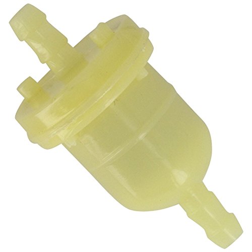 Xfight-Parts Filtro de gasolina redondo amarillo d30 mm plástico para Kymco Vitality 50 Euro 2 6 mm