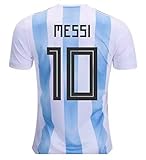 大人用 メッシ ユニフォーム 上下セット アルゼンチン代表 ホーム メッシ MESSI 背番号10 レプリカ ユニフォーム BRUGGE オリジナルセット商品 (ホーム, L)