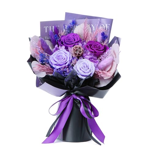 Flowers for Delivery Preserved Flower Fresh Bouquet Forever Flowers Birthday Gifts for Women Mom...