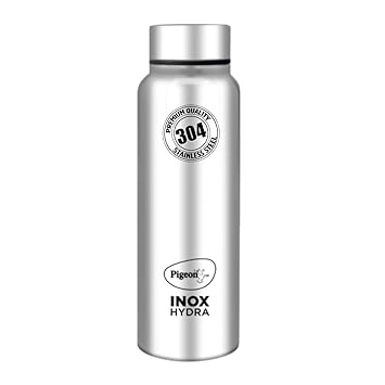 Pigeon by Stovekraft Inox Hydra Plus Stainless Steel Drinking Water Bottle 700 ml - Silver (1 year Warranty) - image, photos