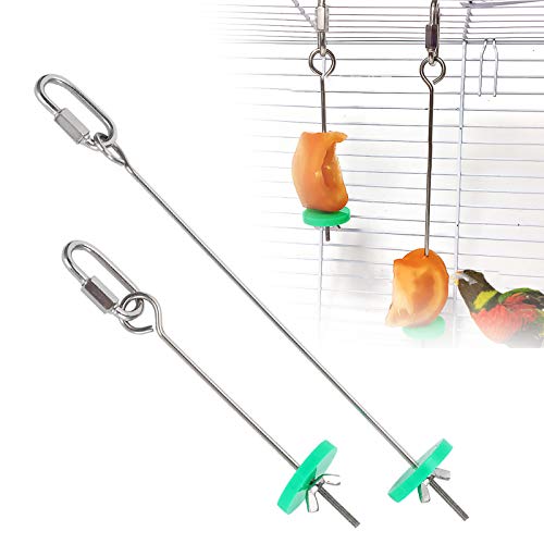YIHEXUANkeji Roestvrij staal Vogels Voedsel Feeder Vork Opschorting Ontwerp Gemakkelijk te bevestigen met Voedsel voor… - Afbeelding 8