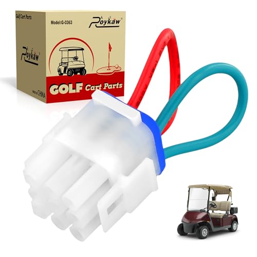 Roykaw Jumper Run Plug for 28-Current EZGO RXV 2008-Up Electric Golf Cart?OEM#608039