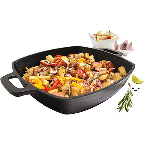 Grillpro 91658 Cast Iron Square Pan #TOP4
