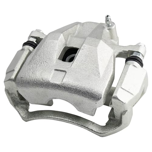 Image of TRQ Front Right Brake Caliper w /Bracket Passenger Side