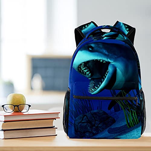 Sac à dos requin 3D idéal pour l'école et les sorties