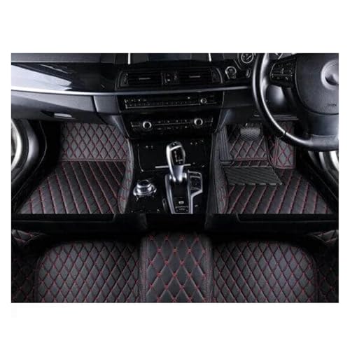 Tapis de voiture Volvo S80 fini la moquette sale avec la protection en cuir
