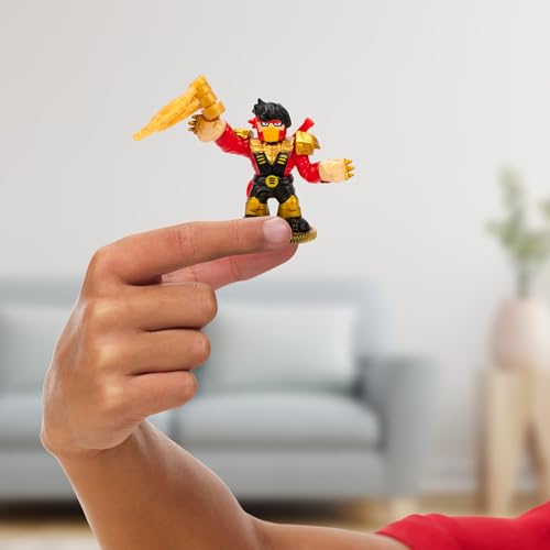 Legends of Akedo Ninja Fury Official Rules Starter Pack - 3 Warriors: Ultra RareThree Strikes Chux, Classic Venom Fang Ninja & Legendary Psyclone Shutdown & 1 Controller & Weapon Rack with 4 Weapons