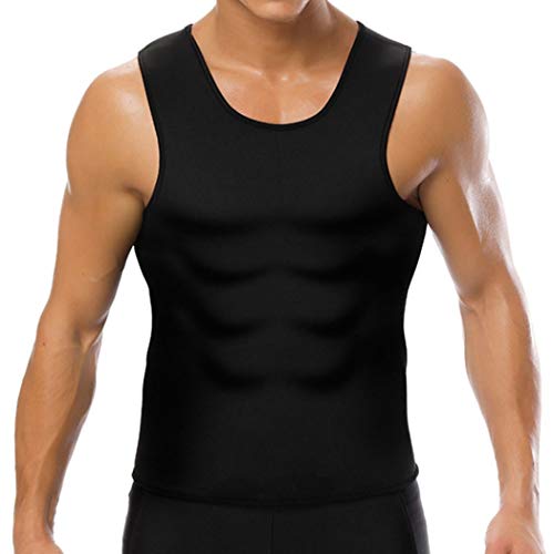 Corsé de control de barriga y faja para perder peso de neopreno para sudoración masculina 2