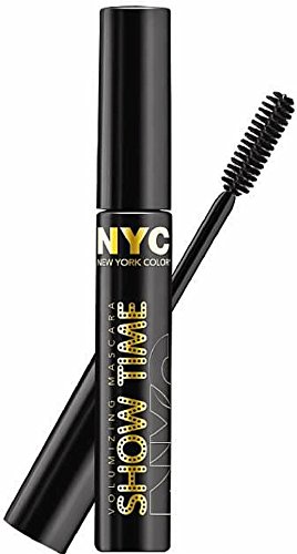 New York Color Show Time Volumizing Mascara, Extreme Black [847] 0.27 oz (Pack of 2)