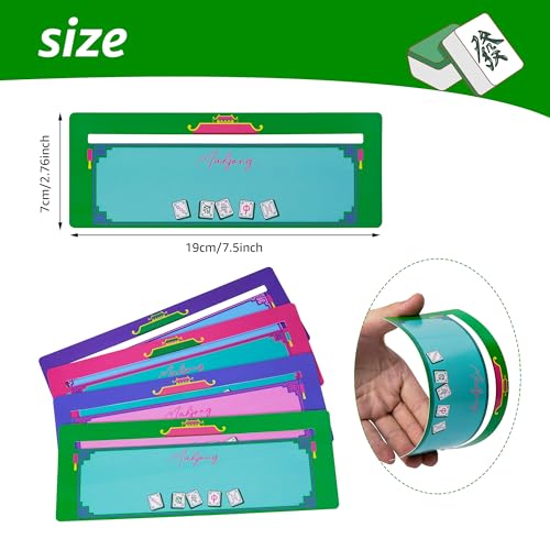 Mahjong Line Finder set 4 Pack, 7.48 x 2.76 pulgadas Line Readers miniatura 3