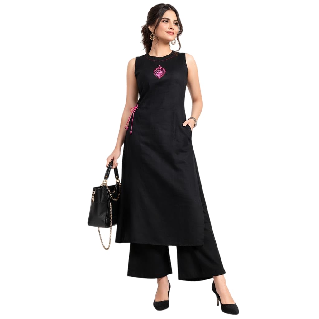 Women's Ethnic Co-Ord Set | Kurta Pant Set | Kurta Palazzo Set | Stylish Cotton Suit Set for Women, Festival Co-ord Set women embrody kurti-picture-51