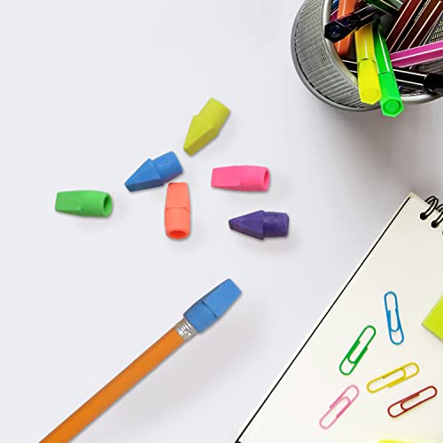 Westcott ‎14891 Pencil Eraser Toppers, Assorted, 12 Pack #TOP6