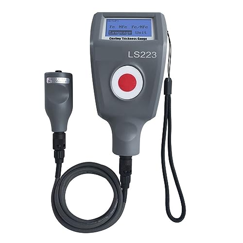 Jauge d'épaisseur de revêtement LS223 à large gamme 0-5000um pour film sec
