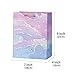 Loveinside Medium Size Gift Bags-Colorful Marble Pattern Gift Bag with Tissue Paper for Shopping, Parties, Wedding, Baby Shower, Craft-4 Pack-7