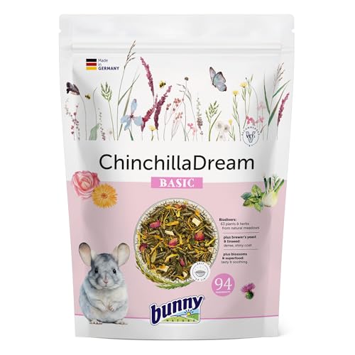 Bunny Nature Chinchilla Food Pellets ChinchillaDream Basic, 63 Herbs &