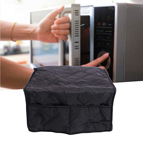 NITRIP Grill Cover, Household Appliance Cover Non-Stick BBQ Grill Dust Cover Grill Accessories Grill Protective Cover, Grills for Outdoor(Black) - Thumbnail 6