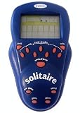 Radica Pocket Solitaire - Electronic Handheld Game - Classic Card Game - Blue - Pocket Size Handheld