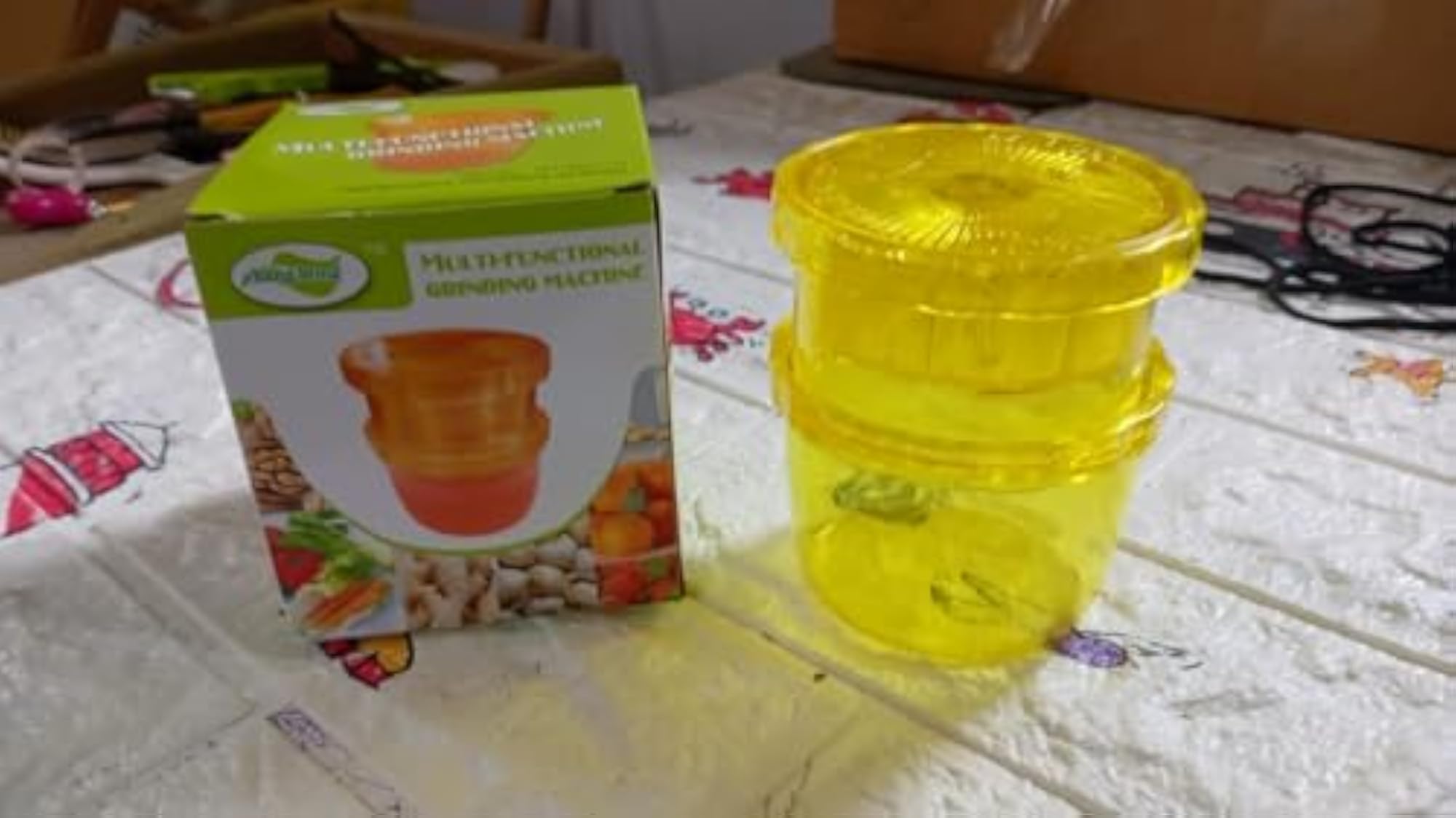 Multi-Function Portable Manual Citrus Juicer & Grinding Machine