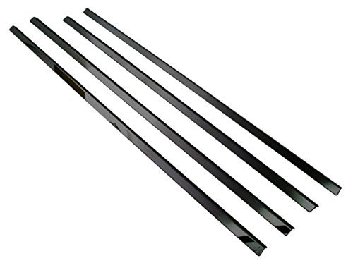 BRIGHTZ サクシード NCP50系 超鏡面ステンレスブラックメッキステンレスウィンドウモール 4PC 【 WIN-BLA-048 】 4889