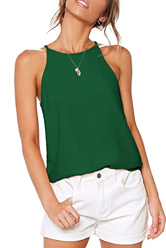 Image of LouKeith Womens Tank Tops Casual Flowy Printed Vest Shirts Sleeveless Cotton Soft Summer Tees Blouses