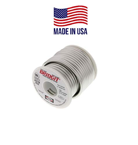 Usa Made Harris Bridgit Lead Free Solder Wire,Safety High Strength Nicke-Bearing Bridget Solder 1/8" Dia, 1Lb(16 Oz), Silver, Solid Tough Gap Filler Solder For Plumbing Hvac Copper Fittings (1Pcs) #TOP1