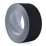 USO MULTIPROPÓSITO: se puede usar como cinta atlética, cinta de hockey y se puede usar en alfombras, ladrillos, equipo de cámara y fotografía, equipo de producción, paredes, pisos de madera, encuadernación, arte, metal y para ventanas y puertas para evitar corrientes de aire. Cumplir con el requisito de uso diario.