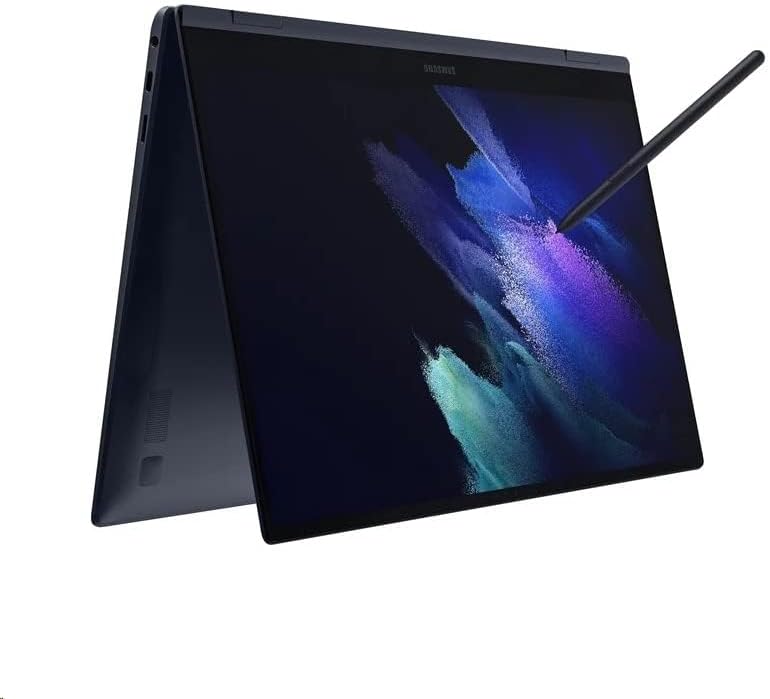Samsung Galaxy Book Pro 360 in tablet mode with S Pen