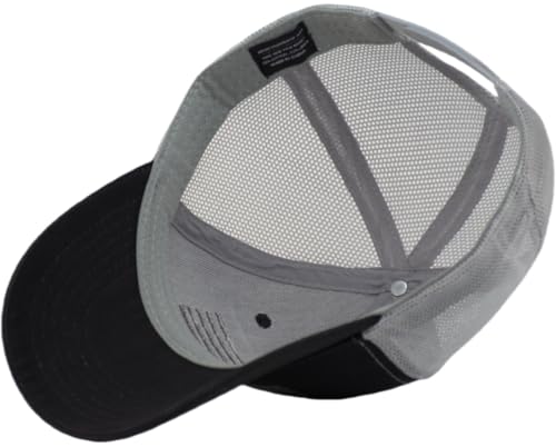 Image of TSSGBL USA Flag Trucker Hat - OSFM & XXL Big Head Fit, Adjustable Mesh Snapback American Patriotic Baseball Cap