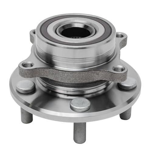 Image of Detroit Axle - 2pc Front Wheel Bearing Hubs for 11-17 Honda Odyssey, 5-Lug Wheel Bearing & Hubs Assembly 2011 2012 2013 2014 2015 2016 2017 Replacement
