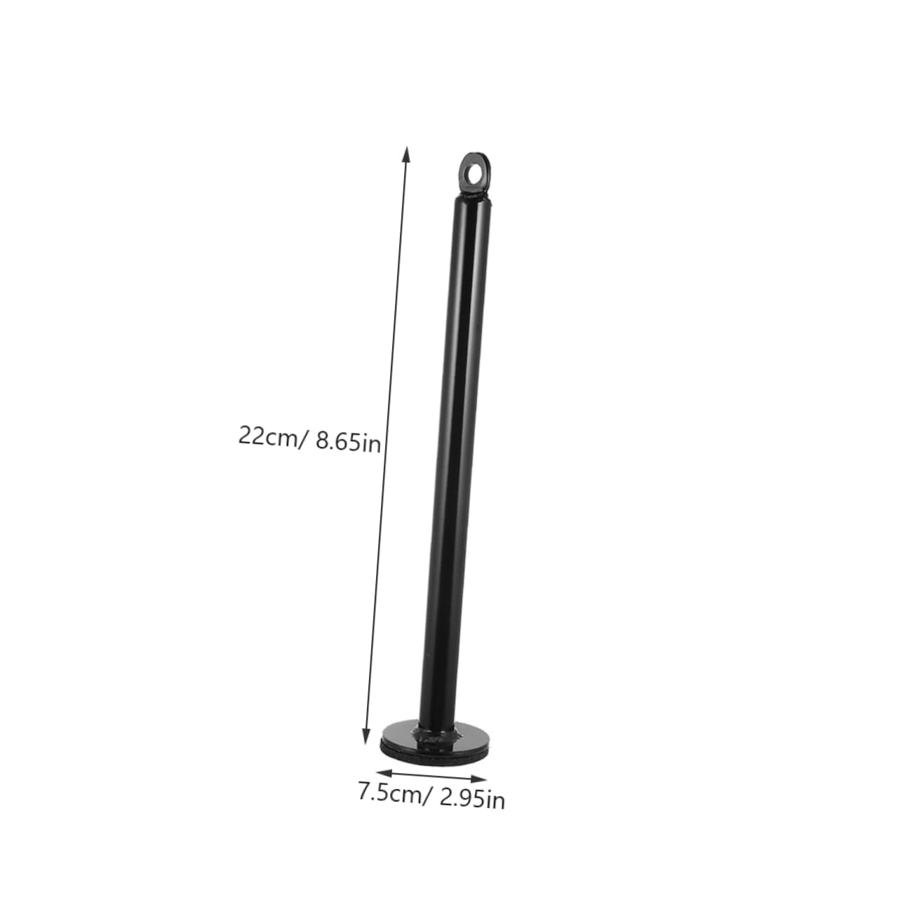 Happyyami 2pcs Barbell Slice Weight Rod Holder for Fitness Pulley System Portable Loading Pin for Strength Training Equipment Easy Installation Versatile Design for Home Gym Use